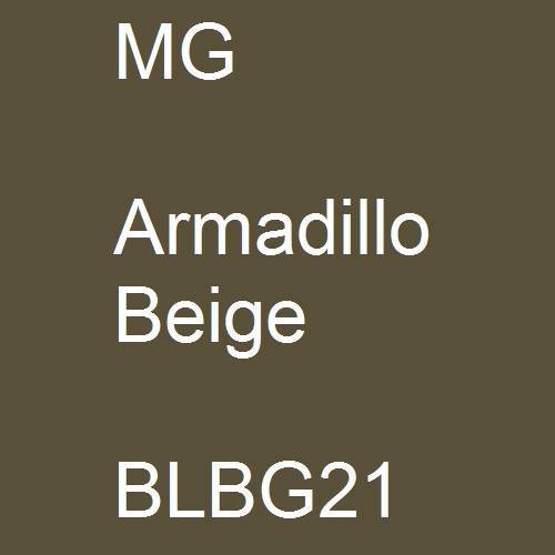 MG, Armadillo Beige, BLBG21.